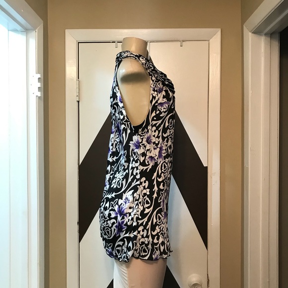 Dress Barn Tops Dress Barn Stunning Multi Floral Sleeveless Top Poshmark